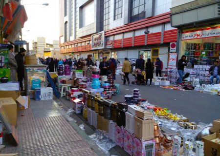 بازار بلورفروشان در تهران