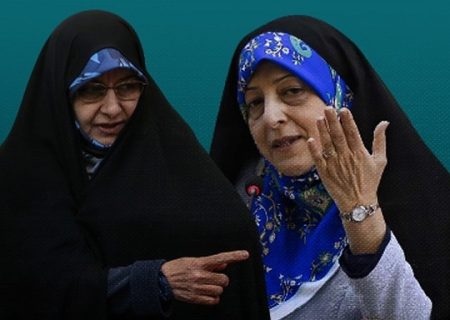 مهرداد خدیر: سایۀ مردانۀ خاتمی و احمدی‌نژاد بر مناظرۀ زنانۀ ابتکار و خزعلی