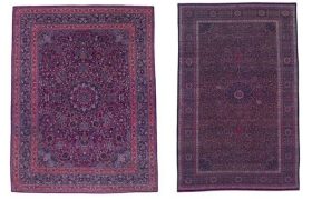 توضیح موزه فرش درباره فرش‌های ناپدیدشدۀ سعدآباد: تنها دو تخته قالی از کاخ بوستان (نهاد ریاست جمهوری) در سال ۱۳۸۷ به موزه تحویل داده شده